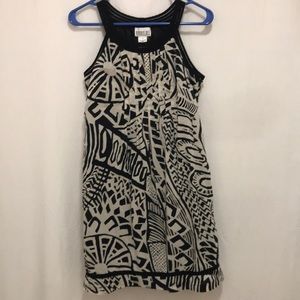 Robbie Bee black and ivory dress